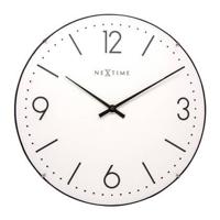Wandklok - 35 cm - koepelglas - 'Basic Dome' - thumbnail
