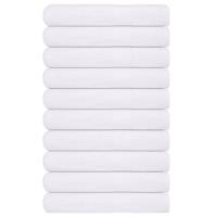 Handdoeken 10 st 100x200 cm 360 g/m 100% katoen wit - thumbnail
