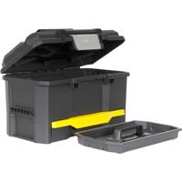 Stanley Gereedschapskoffer 19" met drukslot en lade gereedschapskist - thumbnail