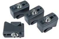 Basil wsl - bevestigingsset voor mand met wsl - grijs - thumbnail