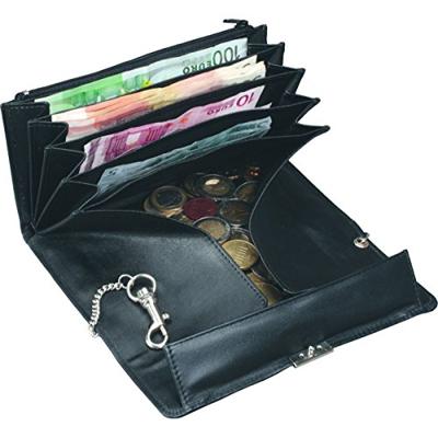 Alassio Kelner Portefeuille Nappa Leer Zwart Alassio Kelner Portefeuille Nappa Leer Zwart