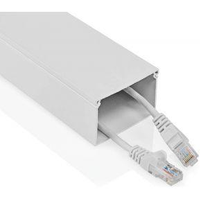 Nedis Kabelmanagement | Buis | 1 Stuks | Maximale kabeldikte: 40 mm | Aluminium | Wit - CMDT6040WT110