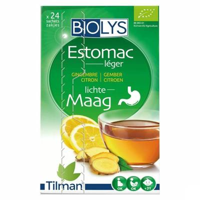 Biolys Gember Citroen 24 Zakjes