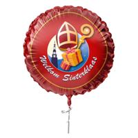 Haza Witbaard Folie ballon welkom sinterklaas - thumbnail