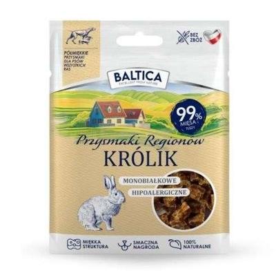 BALTICA Przysmaki regionów Monoprotein Rabbit - traktatie voor hond - 30g