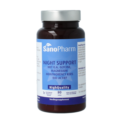 SanoPharm Night support 80 Gram SanoPharm Night support 80 Gram