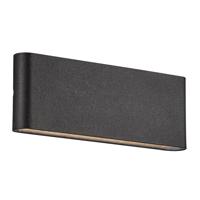 Nordlux Strakke design wandlampKinver zwart 26cm - 2118181003 - thumbnail
