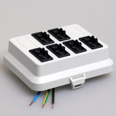 ATTEMA 6061 DEKSEL AK2 GS met 6 aansluitingen GST18® zwart voorbedraad