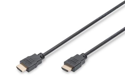 Digitus AK-330114-050-S HDMI-kabel HDMI Aansluitkabel HDMI-A-stekker, HDMI-A-stekker 5.00 m Zwart Vergulde steekcontacten Digitus AK-330114-050-S HDMI-kabel HDMI Aansluitkabel HDMI-A-stekker, HDMI-A-stekker 5.00 m Zwart Vergulde steekcontacten