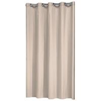 Douchegordijn Sealskin Coloris Polyester / Katoen 180x200 Ecru - thumbnail