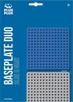 Plusplus Bouwplaat blauw/grijs Plus-Plus: 2 stuks 3840 - thumbnail