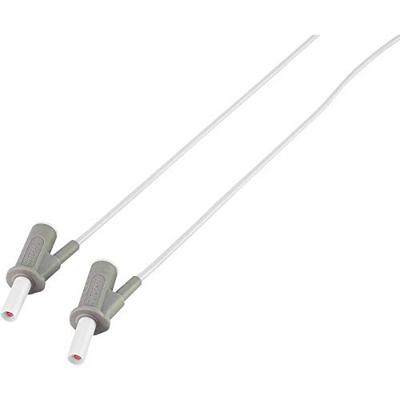 VOLTCRAFT MSB-501 Veiligheidsmeetsnoer Banaanstekker 4 mm Banaanstekker 4 mm 5.00 m Wit 1 stuk(s) VOLTCRAFT MSB-501 Veiligheidsmeetsnoer Banaanstekker 4 mm Banaanstekker 4 mm 5.00 m Wit 1 stuk(s)