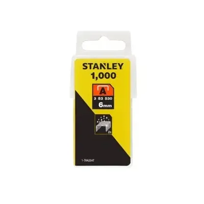 Stanley handgereedschap Nieten 6mm Type A - 1000 Stuks - 1-TRA204T