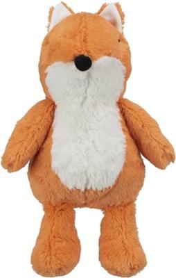 Trixie hondenspeelgoed vos pluche gerecycled 34 cm 2 st