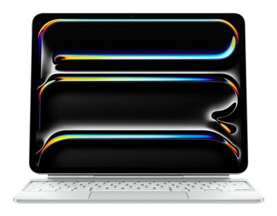 Apple - Magic Keyboard voor iPad Pro 13 (M4) - Wit Apple - Magic Keyboard voor iPad Pro 13 (M4) - Wit