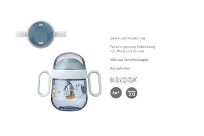 Mepal babyservies little dutch sailors bay 3-delig blauw