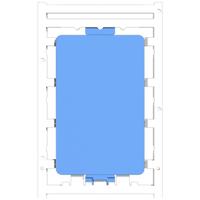 Weidmüller 2737750000 CC-DT 85/54 K MC NE BL Apparaatmarkering 10 stuk(s) - thumbnail