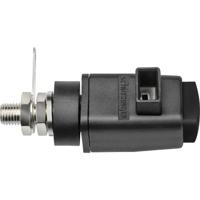 Schützinger SDK 800 / SW Veiligheids-sneldrukklem Zwart 16 A 1 stuk(s) - thumbnail