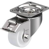 Blickle LKX-SPO 80XK-FI Zwenkwiel met rem Wieldiameter: 80 mm Draagvermogen (max.): 350 kg 1 stuk(s) - thumbnail