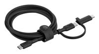 USB-kabel Belkin CAC003HQ1.5MBK Zwart 1,5 m - thumbnail