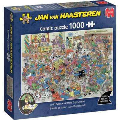 Jumbo Jan van Haasteren NK mens erger je niet 1000 stukjes