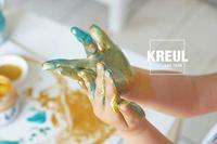 Creativ Company Mucki vingerverf, metallic paars, 150 ml/ 1 doosje - thumbnail