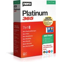 Nero Platinum 365 - 1 user / 1 year multilanguage *Digitale Licentie* - thumbnail