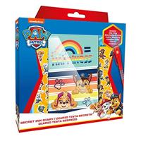 Kids Licensing Dagboek met stickers en geheimschrift pen - paw patrol - thumbnail
