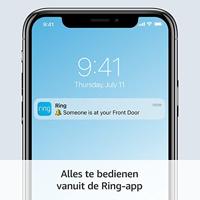 ring Video Doorbell Plus Video-deurintercom via WiFi Nikkel (mat), Zwart - thumbnail