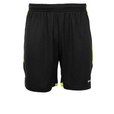 Stanno 420001 Focus Short - Black-Neon Yellow - S