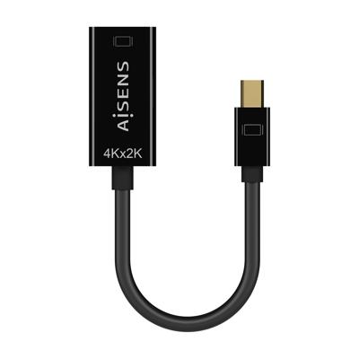 Adapter Mini Display Port naar HDMI Aisens A125-0643 Zwart 15 cm