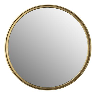 ZILT Ronde Spiegel 'Larrys' 60cm, kleur Antique Brass ZILT Ronde Spiegel 'Larrys' 60cm, kleur Antique Brass