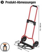 Meister Werkzeuge 8985760 Steekwagen Inklapbaar Laadvermogen (max.): 60 kg - thumbnail