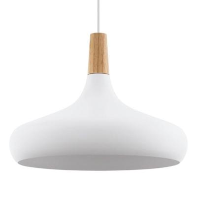 Eglo Moderne hanglampSabinar 40cm wit met houtbruin - 901179