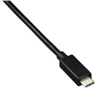 Hama 4-poorts USB Type-C Hub (tot 5 Gbit/s, geïntegreerde USB-kabel) zwart - thumbnail