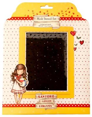 Studio Light • gorjuss mask dots & hearts leaves