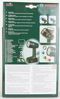 Theo Klein Bosch Bouwlamp 9.5x6.4x18 cm Groen/Zwart - thumbnail