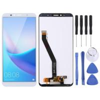 LCD-scherm en digitizer volledige montage voor Huawei Enjoy 8e/Y6 (2018) (wit) - thumbnail