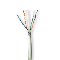 Nedis CCBG8535GY305S Netwerk Kabel Rol Cat6a Solid U/utp Koper 305.0 M Binnenshuis Rond Lszh Grijs Trekdoos - thumbnail