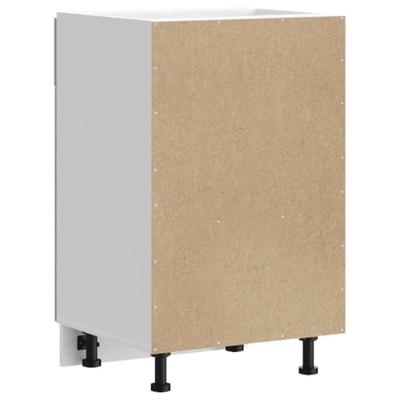 Keuken onderkast "Porto" bewerkt hout grijs sonoma eiken