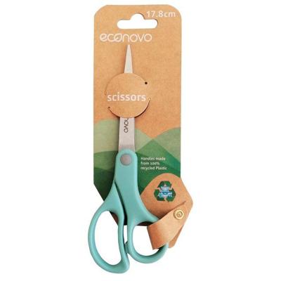 Econovo schaar, 18 cm, blauw, op blister Econovo schaar, 18 cm, blauw, op blister