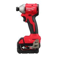 Milwaukee M18 BLIDRC-402C Compacte accu slagschroevendraaier 190Nm 18V 4.0Ah in koffer - 4933492840 - thumbnail