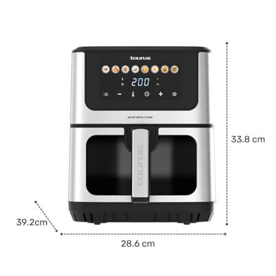 Luchtfriteuse Taurus 973999000 Zwart Luchtfriteuse Taurus 973999000 Zwart