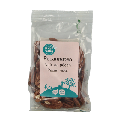 TerraSana Pecannoten zonder zout bio 100 Gram
