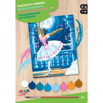 Schilderen Op Nummer Ballerina Schilderen Op Nummer Ballerina