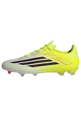 adidas F50 League Gras / Kunstgras Voetbalschoenen (MG) Neongeel Zwart Rood