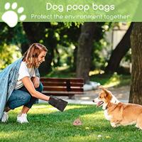 Nobleza Hondenpoepzakjes - 6 Rollen - 90 Poepzakjes - Zwart - thumbnail