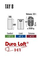 High Peak Tay 8 slaapzak - thumbnail