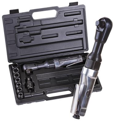 Aerotec Pneumatische ratelschroevendraaier 1/2 (12.5 mm) 6.3 bar Incl. koffer