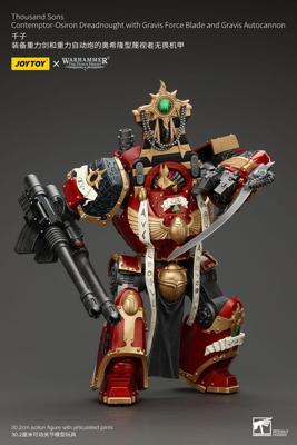 JoyToy Warhammer 40k: The Horus Heresy Thousand Sons Contemptor Osiron Dreadnought 1:18 Schaal Actiefiguur